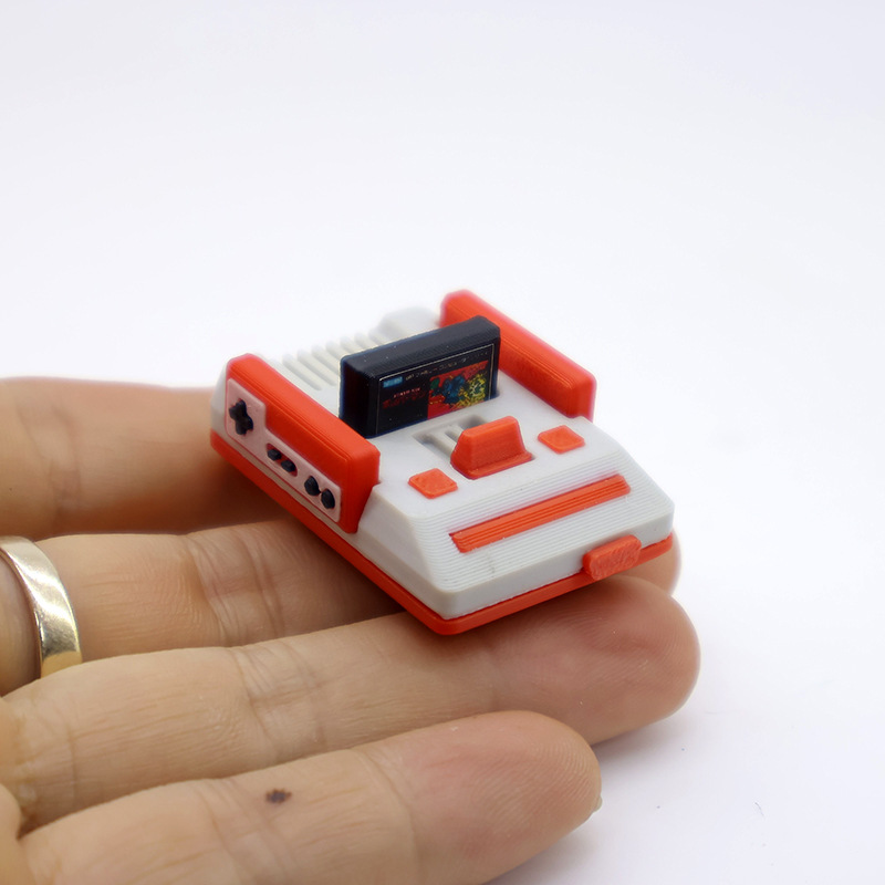 Gaming Console Video - Mini Game Console Model Realistic Miniature