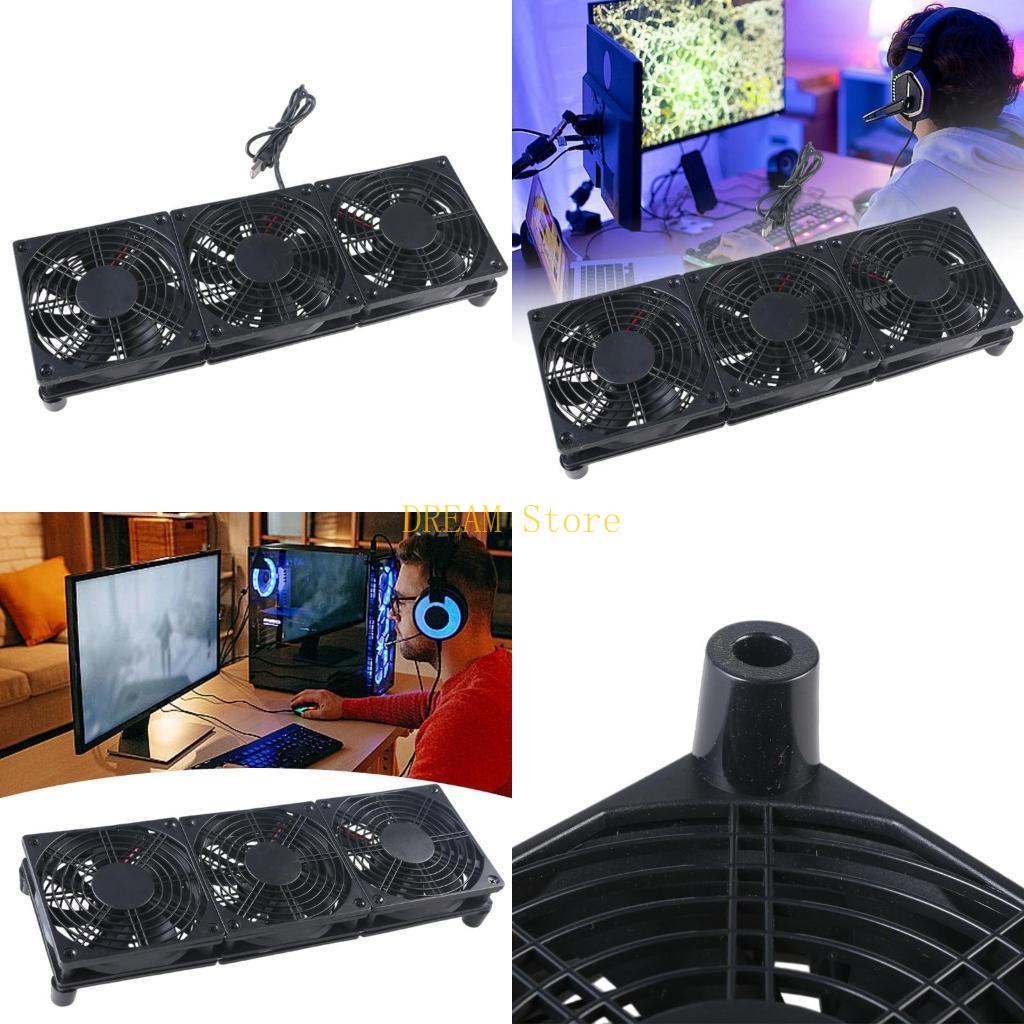 Gaming Console Sale - Three 120mm Oil Bearing USB Fan