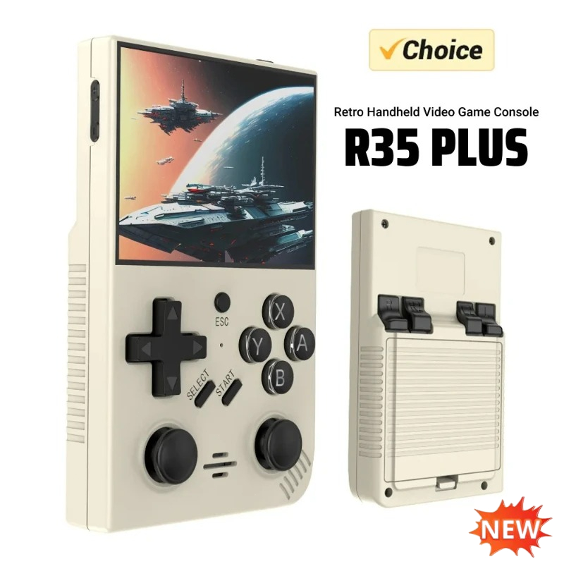 Gaming Console Old - New R35 Plus Retro Pocket Handheld