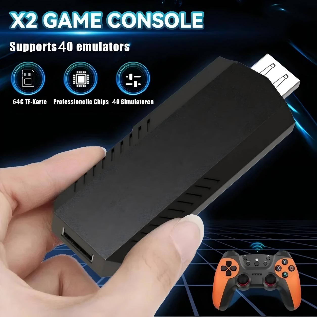 64G Game Stick 40000+ Classic  - огляд і ціна Gaming Console Stick