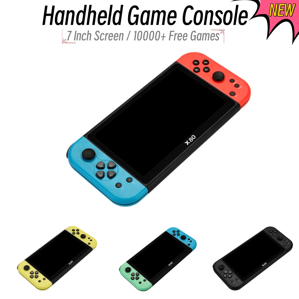 10000 Free Games X80 Portable  - огляд і ціна Gaming Console Old