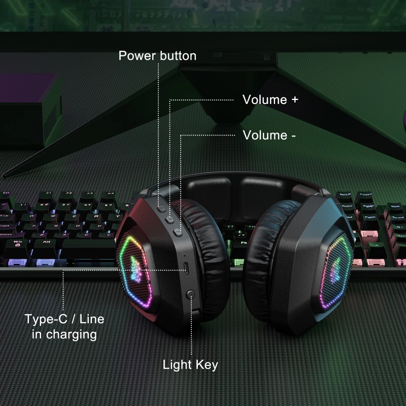 ONIKUMA B100 Wireless Gaming H - огляд і ціна Gaming Console In Amazon