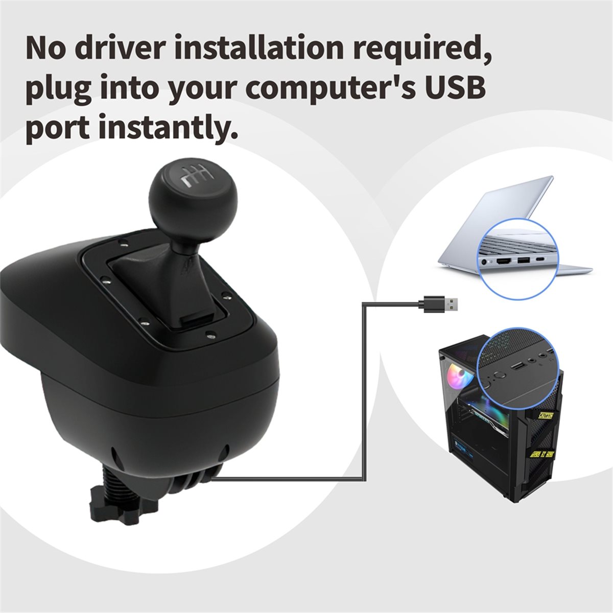 PC Gaming Steering Wheel H Shi - огляд і ціна Steering Wheel Gaming