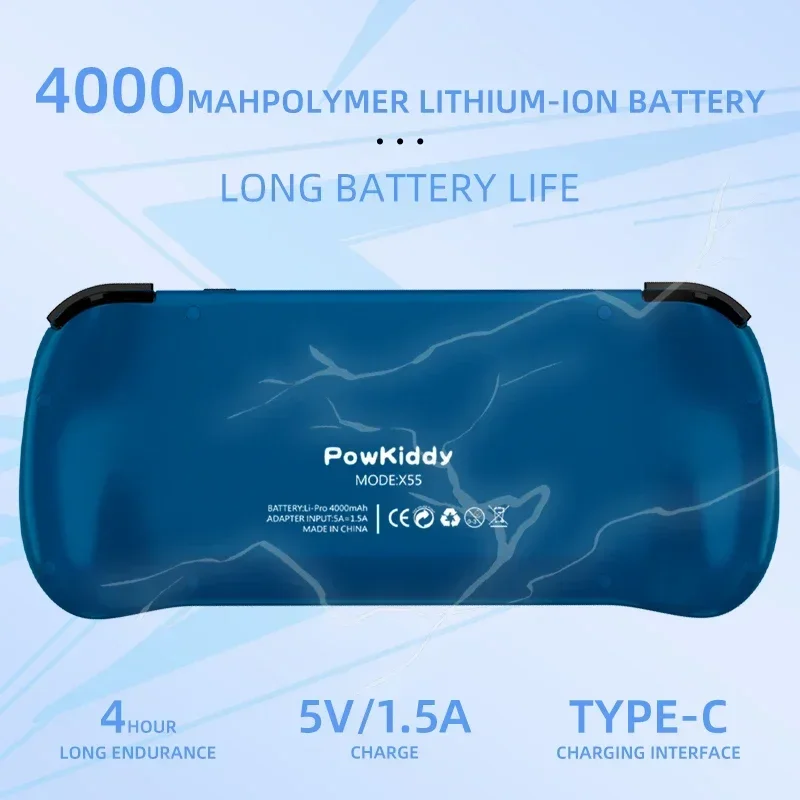 80000Games 512G POWKIDDY X55 5 - огляд і ціна Gaming Console Sale