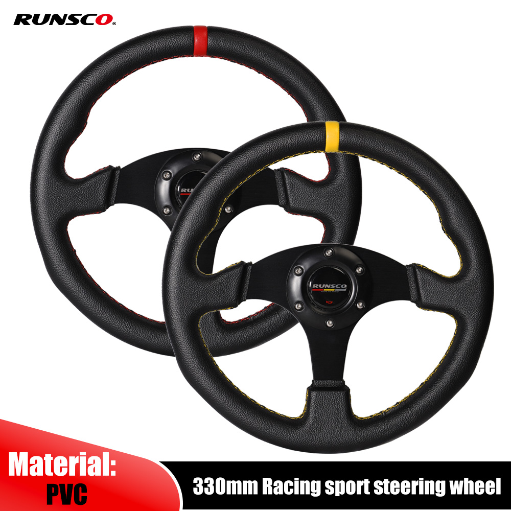 330mm/13 Inch Flat Steering Wh - огляд і ціна Steering Wheel Gaming
