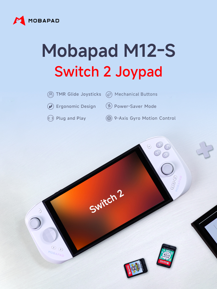 MOBAPAD M12 S Joycon Gaming Co - огляд і ціна Gaming Console Stick