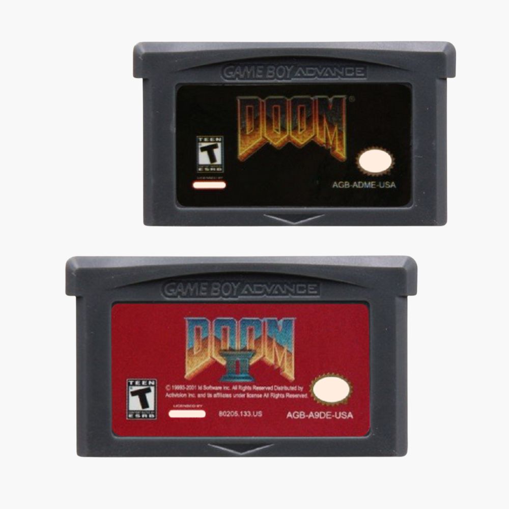 GBA Game Cartridge Doom Series - огляд і ціна Gaming Console Video