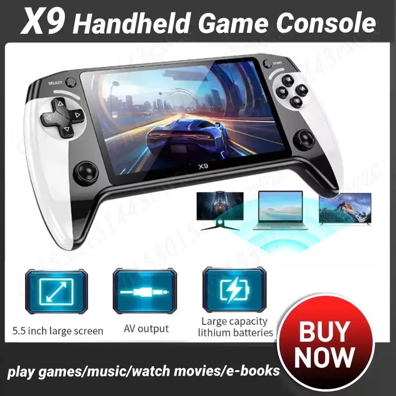 X9 Pocket Video Game Console 5 - огляд і ціна Gaming Console Emulator
