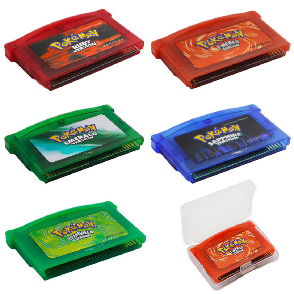 Pokemon Game Card GBA Series 3 - огляд і ціна Gaming Console Video
