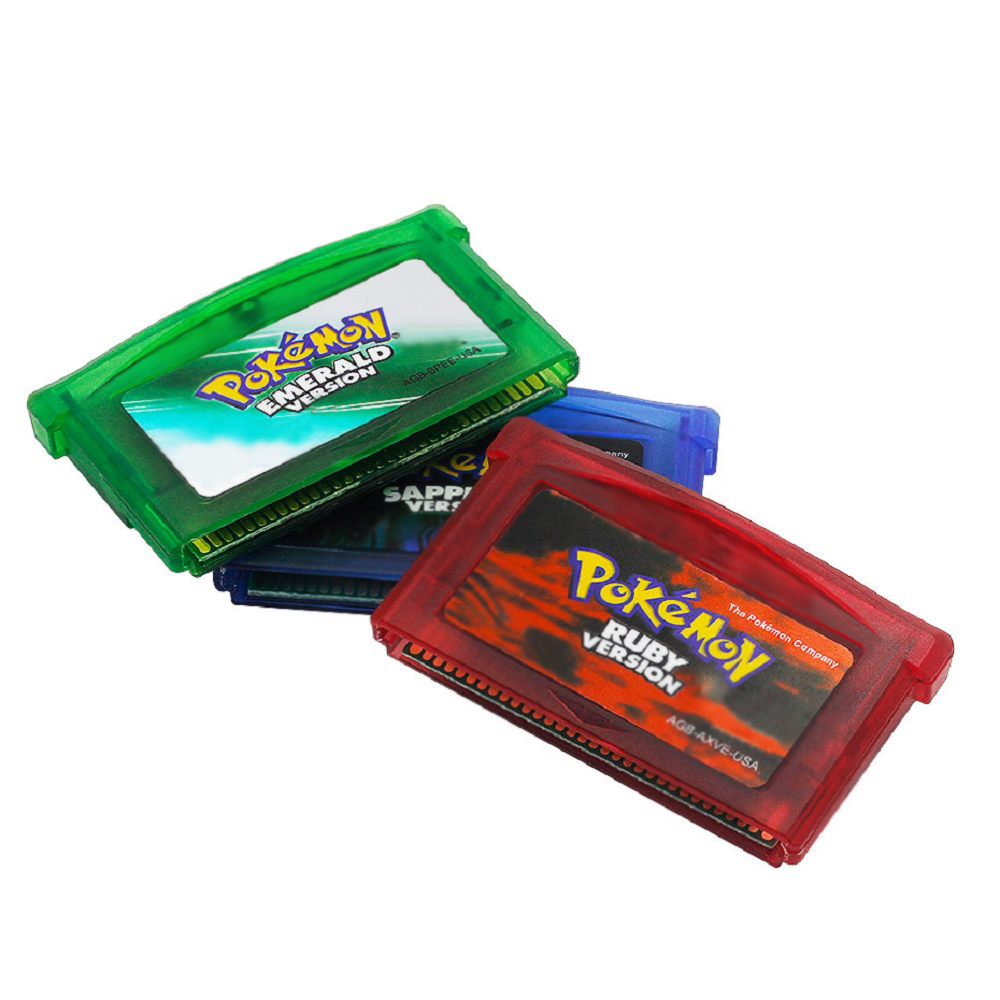 Pokemon Game Card GBA Series 3 - огляд і ціна Gaming Console Video