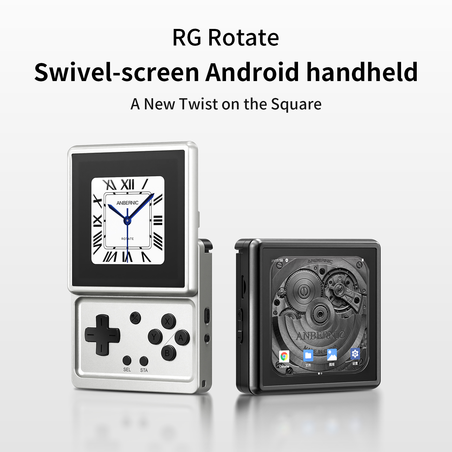 ANBERNIC RG Rotate Android Han - огляд і ціна Gaming Console Old