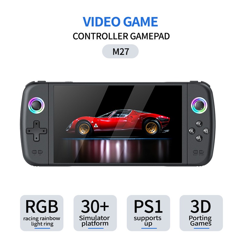 M27 Portable Pocket Retro Hand - огляд і ціна Gaming Console Emulator