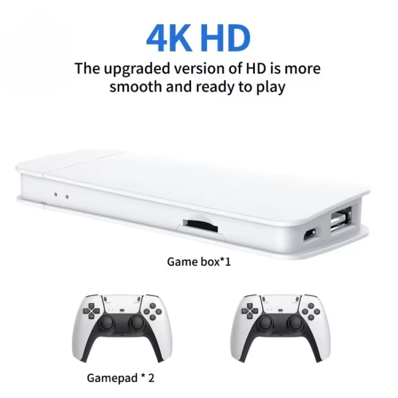 Retro Video Game Console 4K TV - огляд і ціна Gaming Console Stick