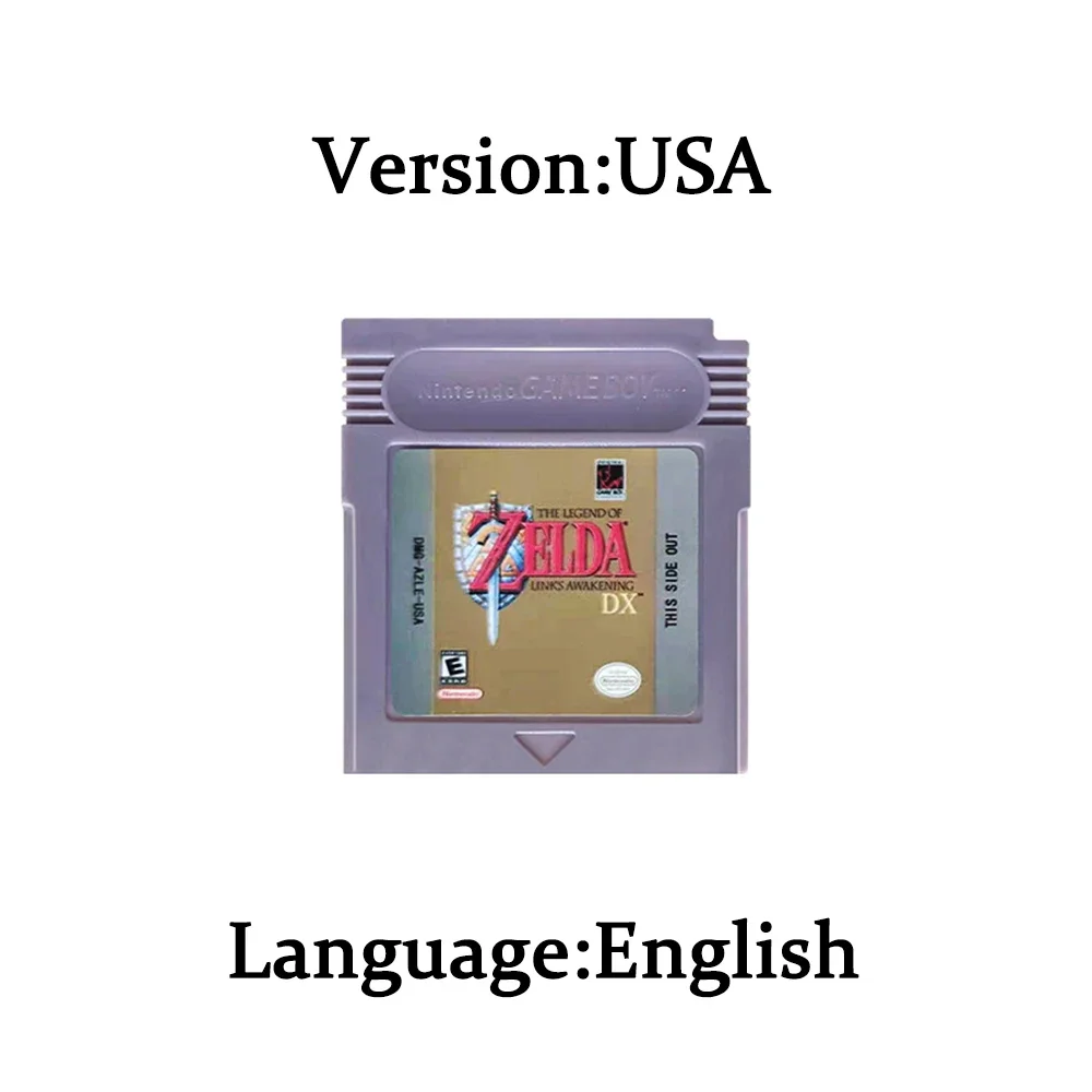 Zelda GBC Card 16 Bit Video Ga - огляд і ціна Gaming Console Video