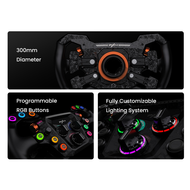 PXN GT ONE Racing Simulator Cu - огляд і ціна Steering Wheel Gaming