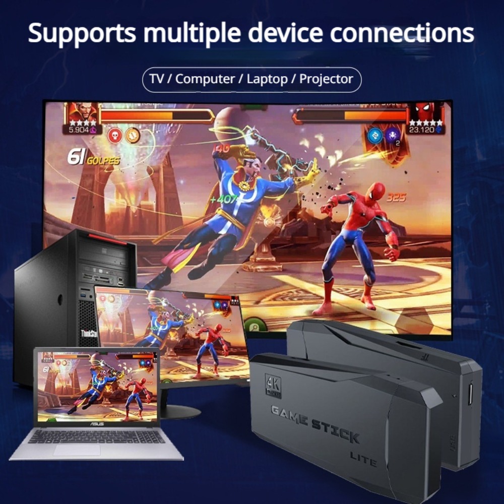 Portable 4K Retro Game Stick C - огляд і ціна Gaming Console Sale