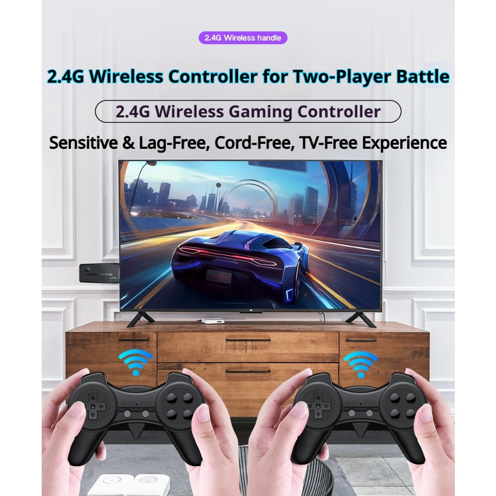 Portable 4K Retro Game Stick C - огляд і ціна Gaming Console Sale