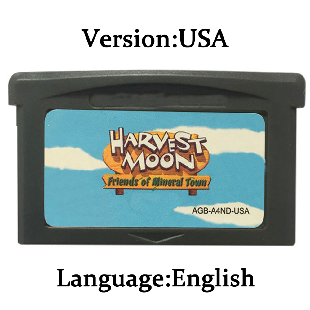 Harvest Moon GBA Game Cartridg - огляд і ціна Gaming Console Video