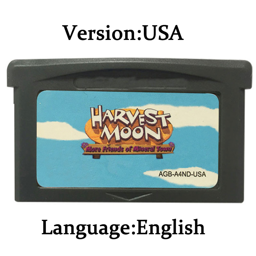 Harvest Moon GBA Game Cartridg - огляд і ціна Gaming Console Video