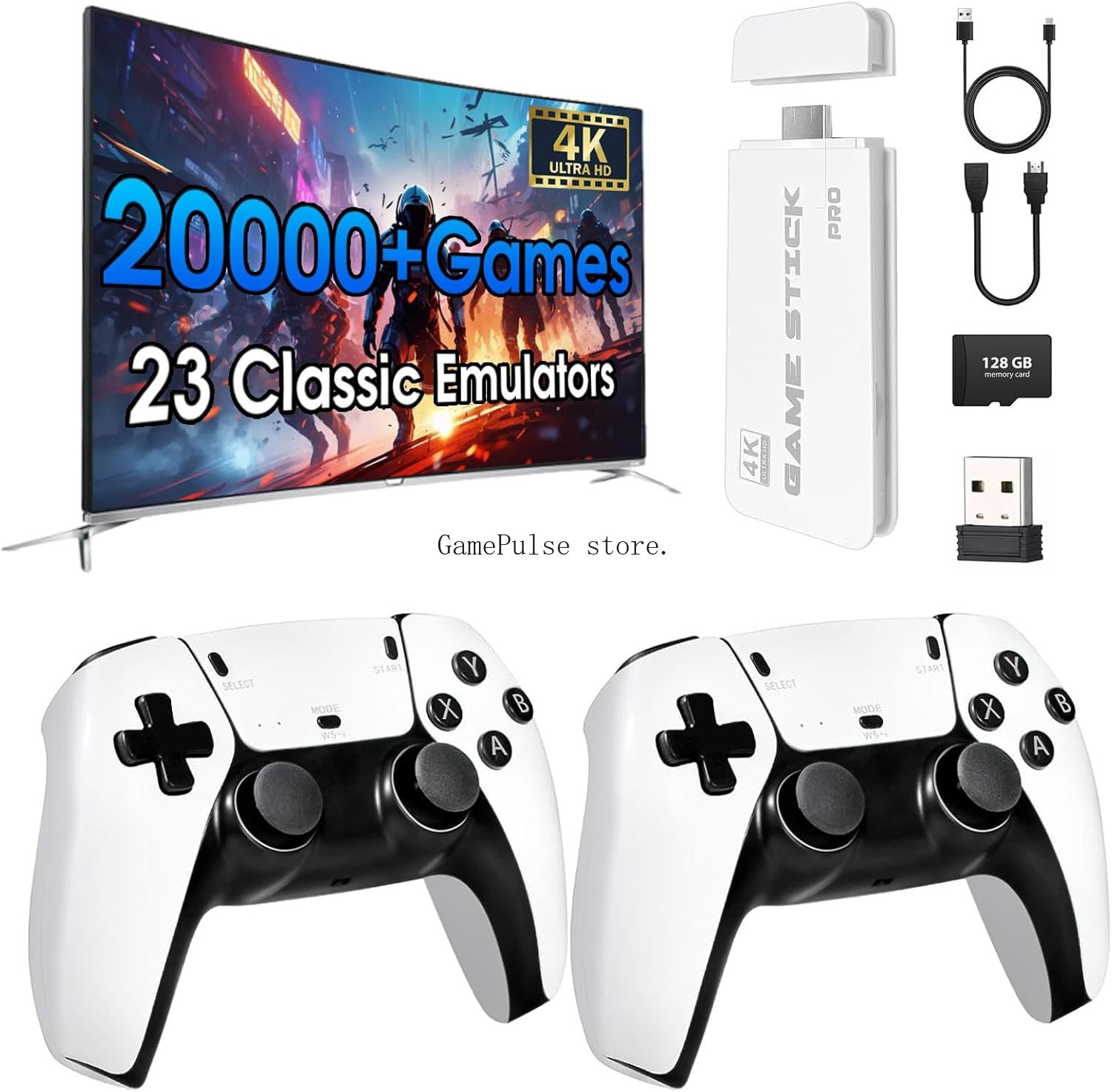 GamePulse 2026 New Retro Gamin - огляд і ціна Gaming Console In 2026