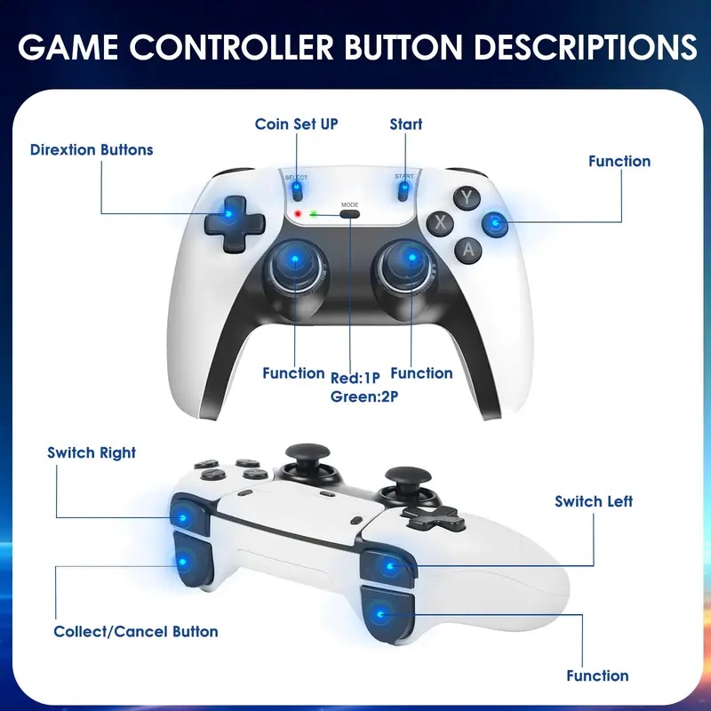 M15 Retro Video Game Stick 2.4 - огляд і ціна Gaming Console Stick