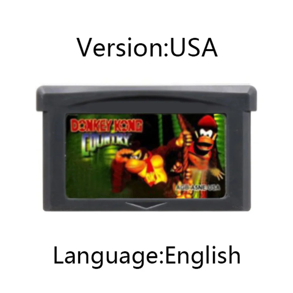 Donkey Kong GBA Game 32Bit Car - огляд і ціна Gaming Console Video