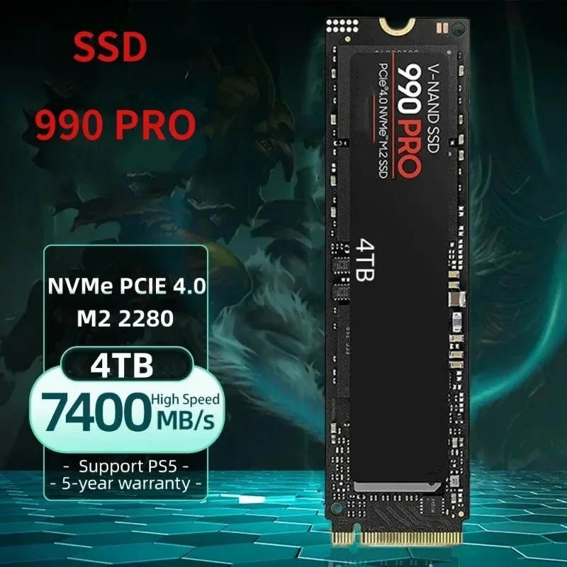 Hot Sale 990 PRO M.2 NVMe SSD  - огляд і ціна Gaming Console Sale