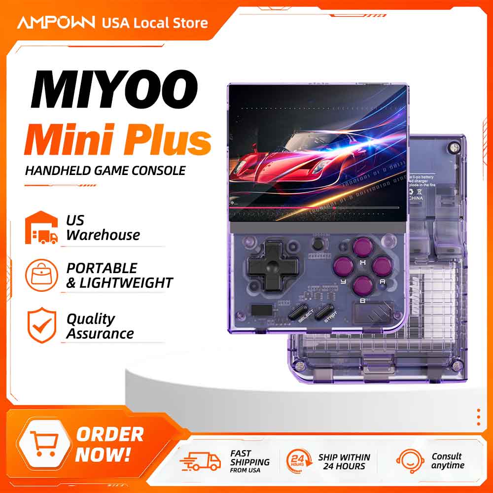 Miyoo Mini+ Retro Handheld Gam - огляд і ціна Gaming Console Emulator
