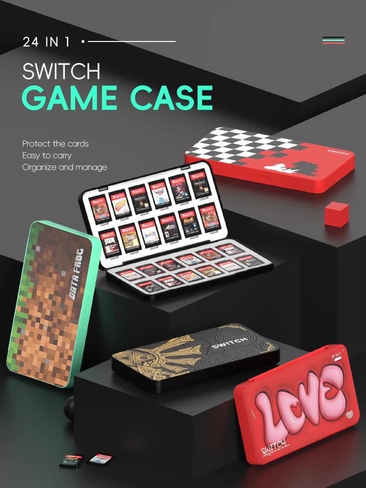 DATA FROG 24-in-1 Game Card Ho - огляд і ціна Nintendo Console Switch Lite