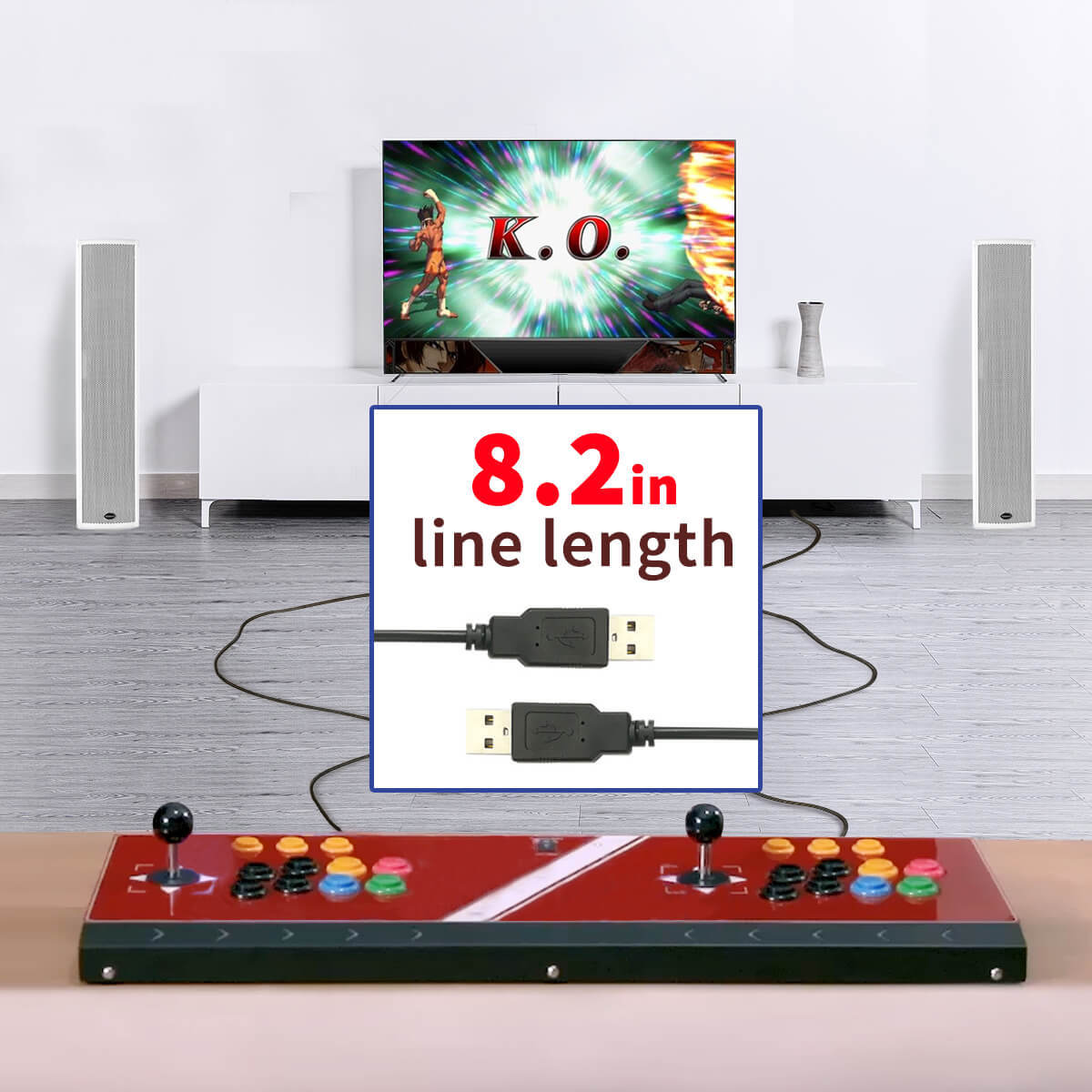 Double arcade stick multiple g - огляд і ціна Gaming Console Stick