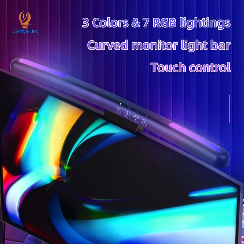 Curved LED Monitor Light Bar U - огляд і ціна Pad Gaming Console