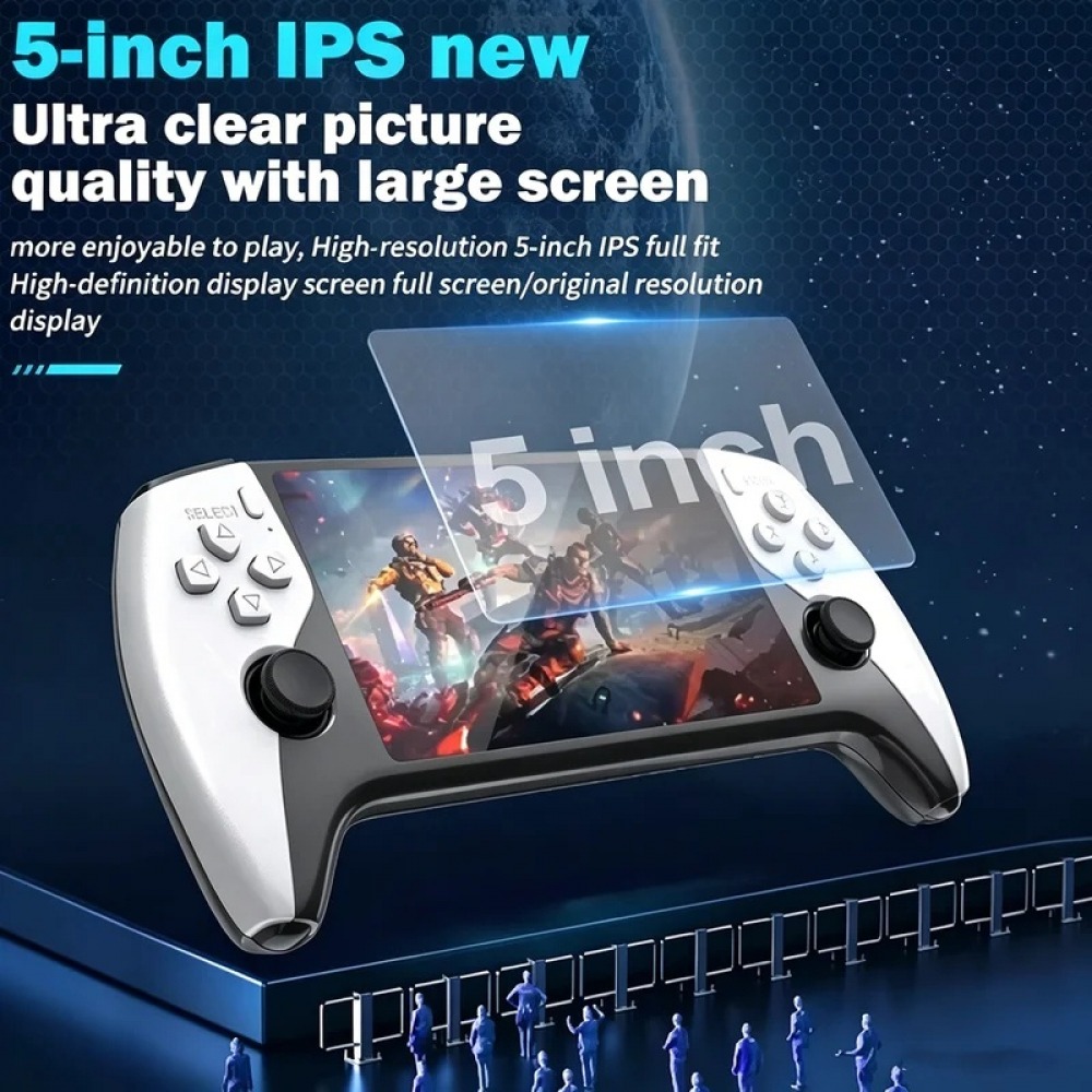 SF3500 5 inch Handheld Game Co - огляд і ціна Gaming Console Emulator