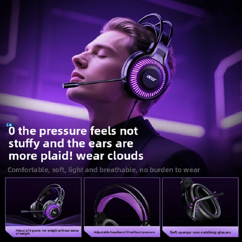 Acer Gaming Headset Gamer 7.1  - огляд і ціна Gaming Console Vr Headset