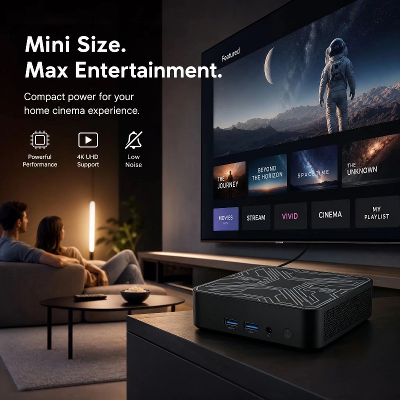 2026 New Mini PC Portable Inte - огляд і ціна Pad Gaming Console